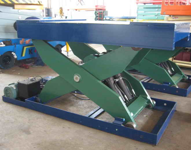 Double Acting Piston Hydraulic Lifting Cylinders , Hydraulic Scissor Hoist