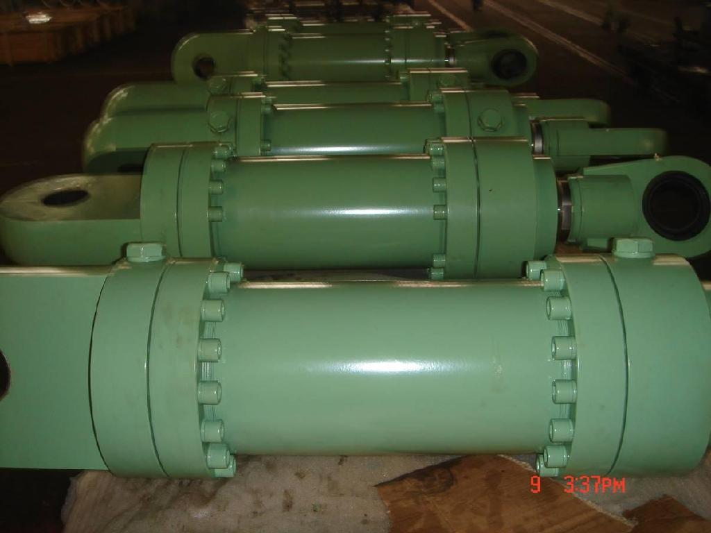 Steel 32mpa Industrial Two Way Hydraulic Cylinder For Vehicle Machinery