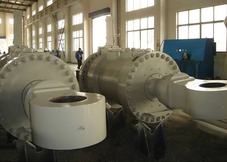 High Speed Hydraulic Servomotor For Water Wheel / Vane Servomotor