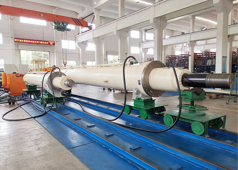 Custom Electric Hydraulic Engine Hoist Cylinders For General Flat Gate