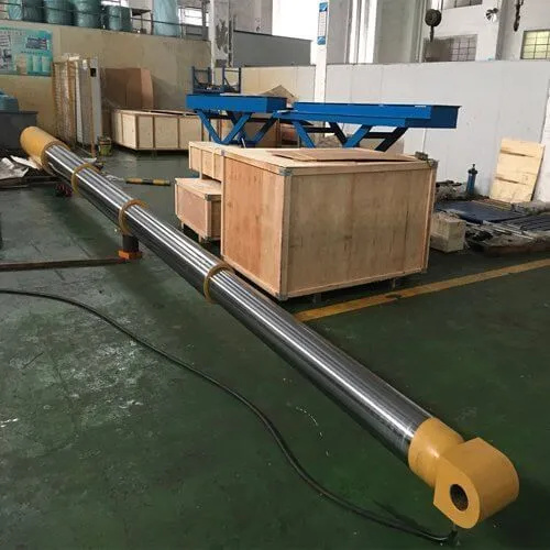 Hydraulic cylinder exported to India